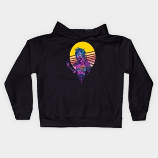 Cyborg Girl Kids Hoodie